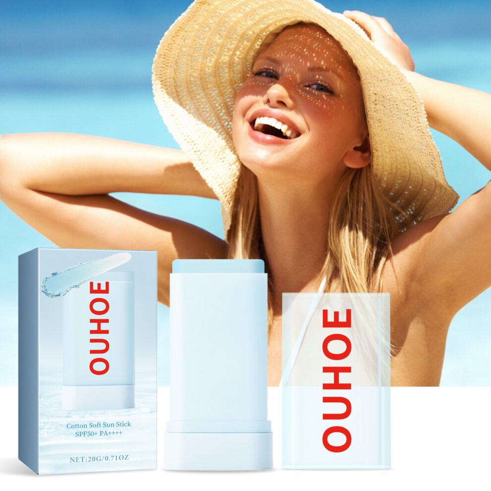 OUHOE Gentle Cotton Daily Care Stick - Natural, Refreshing, Non-Sticky - Image 2