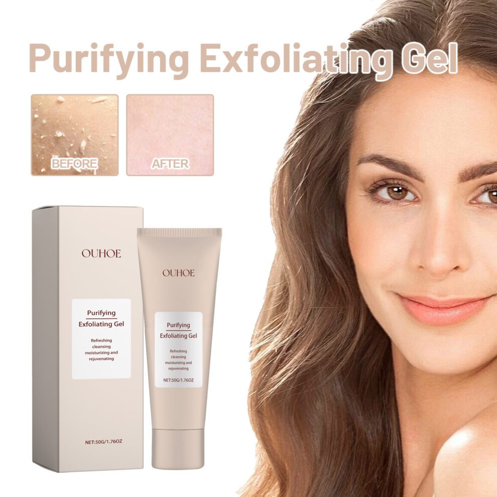 OUHOE Gentle Exfoliating Gel - Daily Care with Natural Nourishment - Image 2