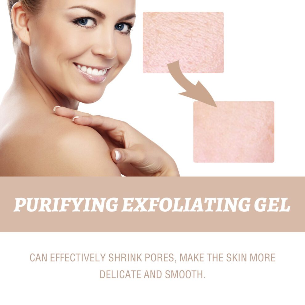 OUHOE Gentle Exfoliating Gel - Daily Care with Natural Nourishment - Image 4