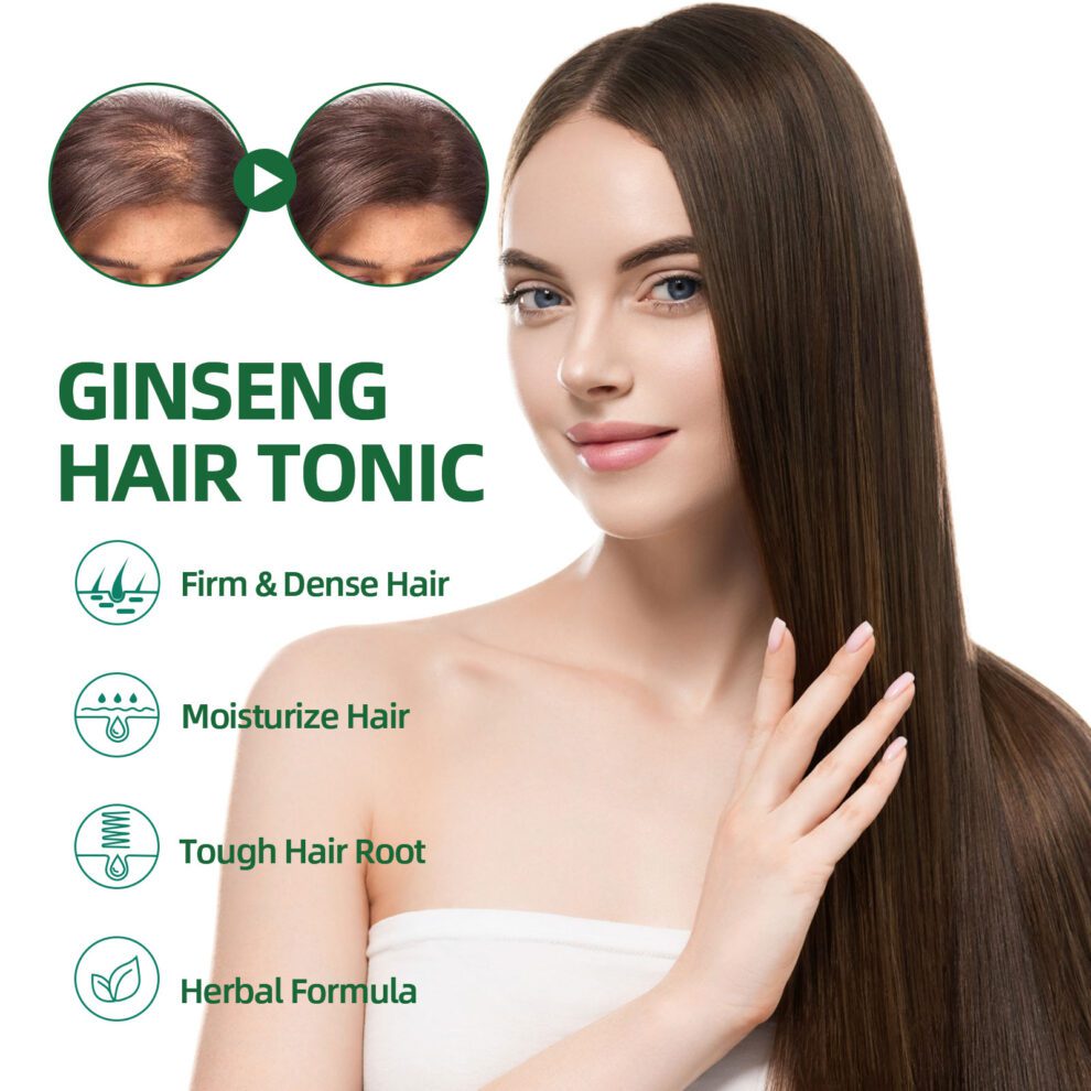 OUHOE Ginseng Hair Nourish Spray - Daily Care for Silky, Healthy Hair - Image 4
