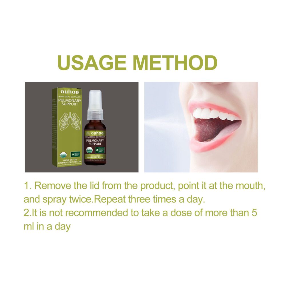 OUHOE Herbal Oral Spray: Soothe Throat, Fresh Breath Daily Care - Image 6