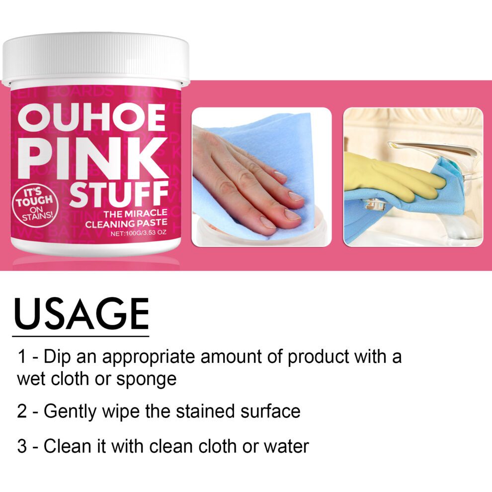 OUHOE Home Gentle Natural Cleaning Powder – Fresh Kitchen Care Daily - Image 5