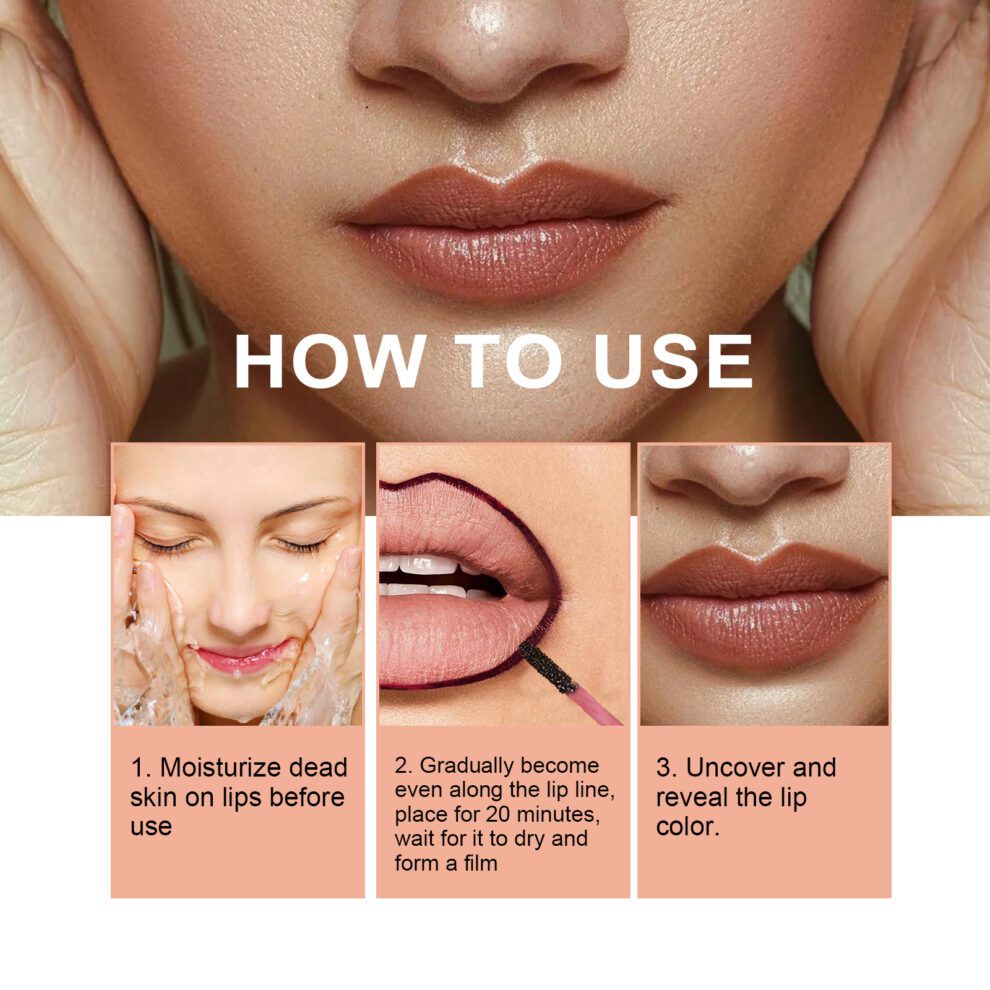 OUHOE Lip Liner (Light Brown) – Natural Daily Care for Soft Lips - Image 6