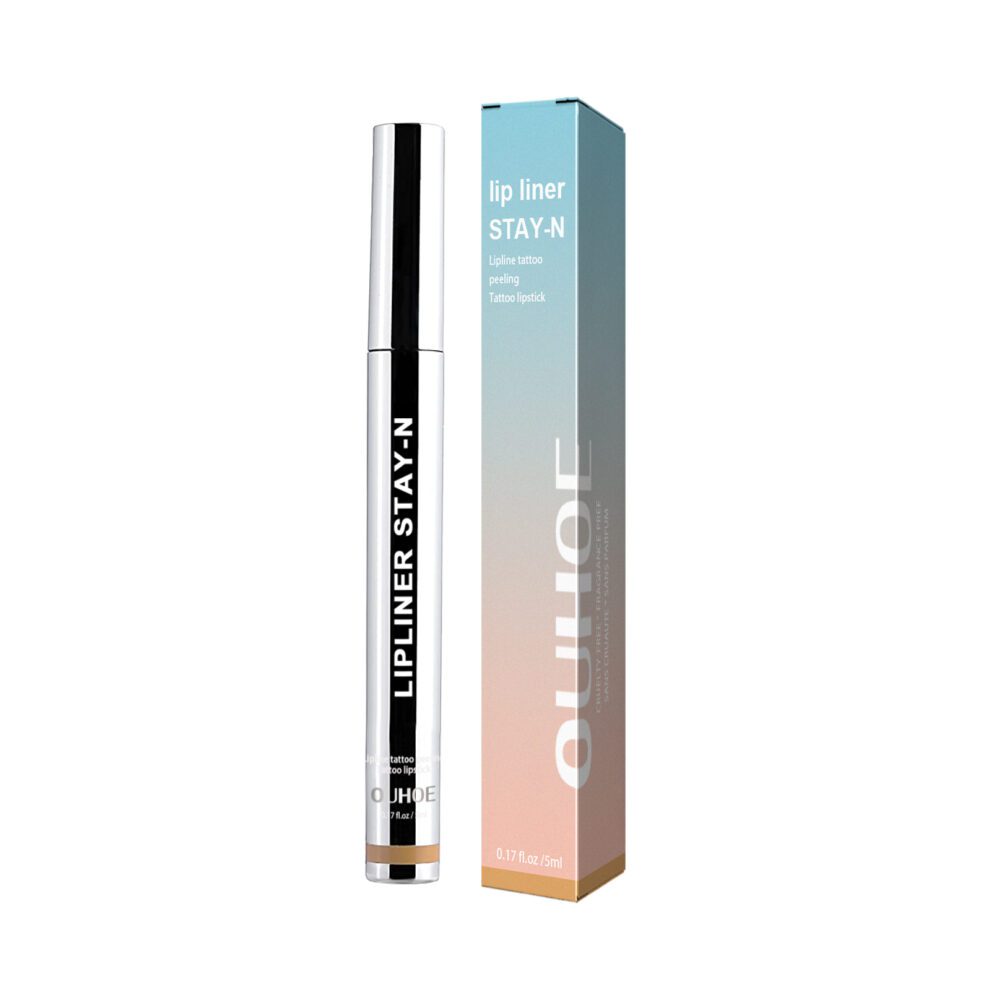 OUHOE Lip Liner (Light Brown) – Natural Daily Care for Soft Lips