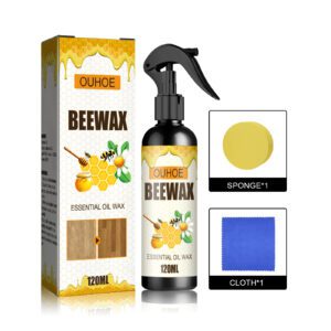 OUHOE Natural Beeswax Spray – Gentle Daily Care for Furniture & Floors