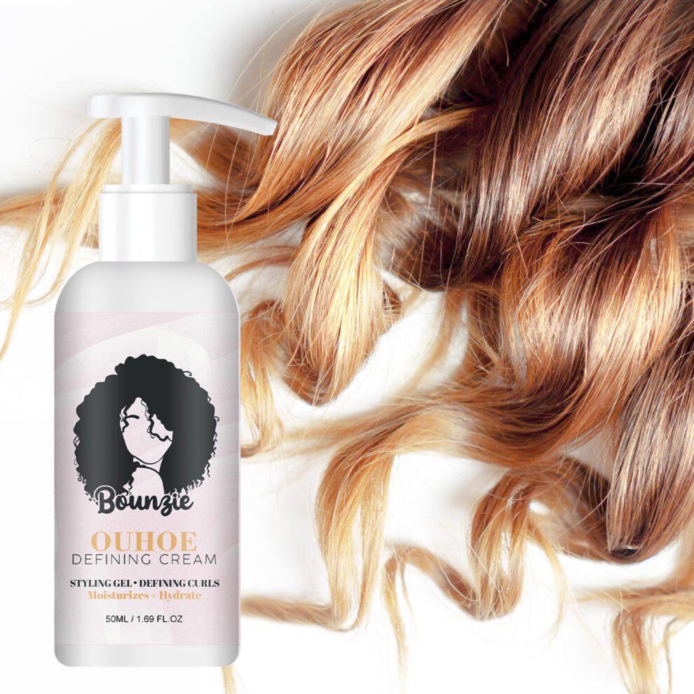 OUHOE Natural Fluffy Hair Styling Essence - Gentle Daily Care - Image 2