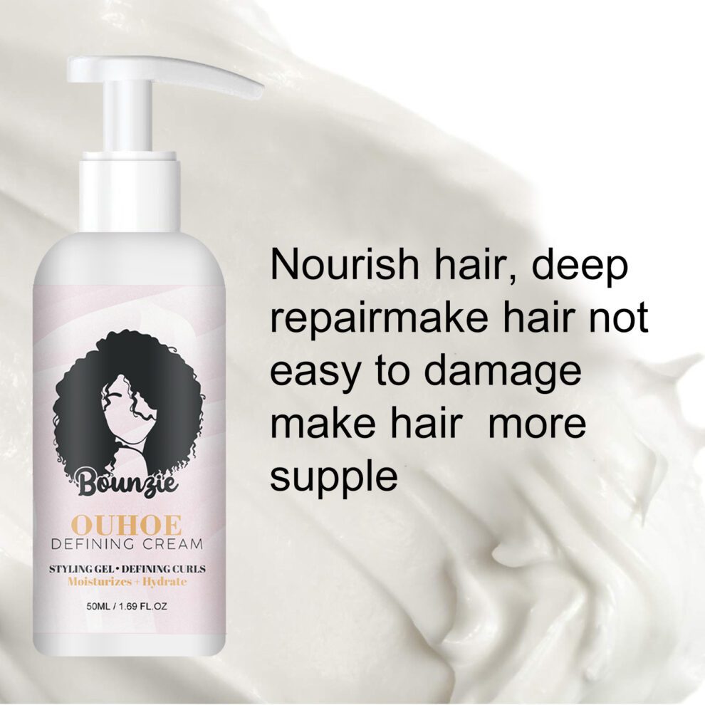 OUHOE Natural Fluffy Hair Styling Essence - Gentle Daily Care - Image 4