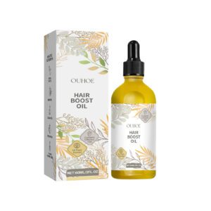 OUHOE Natural Hair Oil - Rosemary, Castor, Coconut | Gentle Daily Care & Soft Shine