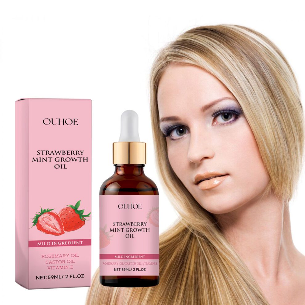OUHOE Natural Hair Oil: Tame Frizz, Smooth Shine, Gentle Daily Care - Image 2