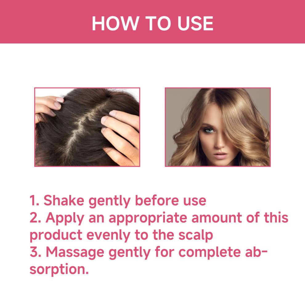 OUHOE Natural Hair Oil: Tame Frizz, Smooth Shine, Gentle Daily Care - Image 6