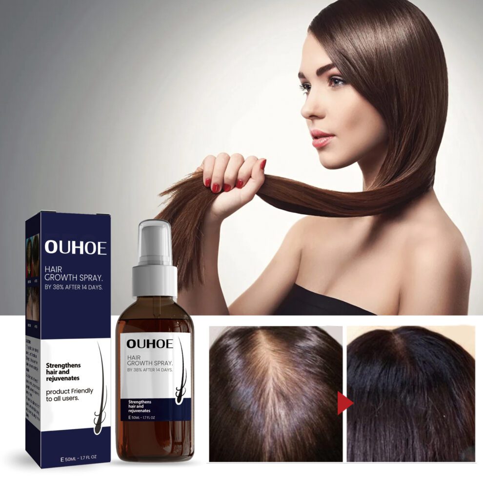 OUHOE Natural Hair Spray - Gentle Daily Care for Soft, Healthy Tresses - Image 2