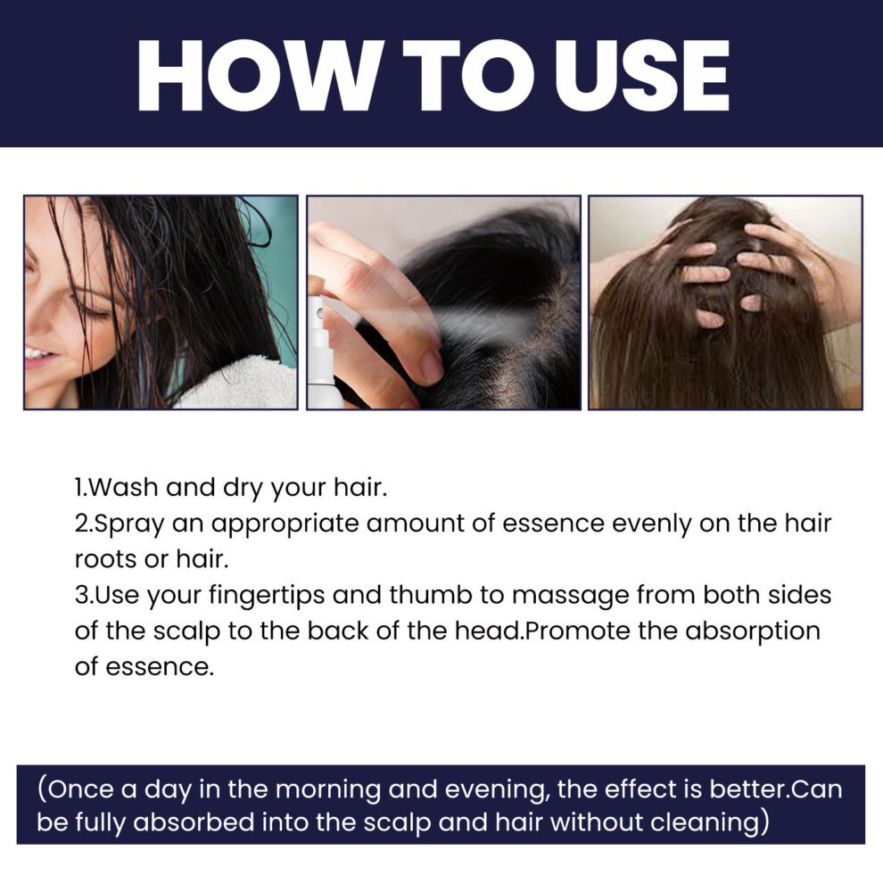 OUHOE Natural Hair Spray - Gentle Daily Care for Soft, Healthy Tresses - Image 6