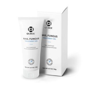 OUHOE Natural Nail Care Gel - Gentle Daily Care for Soft Shiny Nails