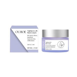 OUHOE Neck Cream with Cacao Butter - Daily Nourish & Soft Glow