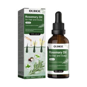 OUHOE Rosemary Hair Oil - Gentle Daily Care for Shiny, Healthy Tresses