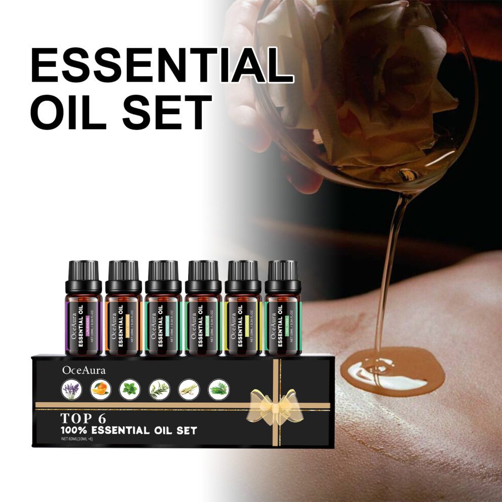 OceAura Natural Essential Oil Set - Daily Care for Soft, Hydrated Skin - Image 2