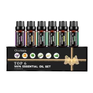 OceAura Natural Essential Oil Set - Daily Care for Soft, Hydrated Skin