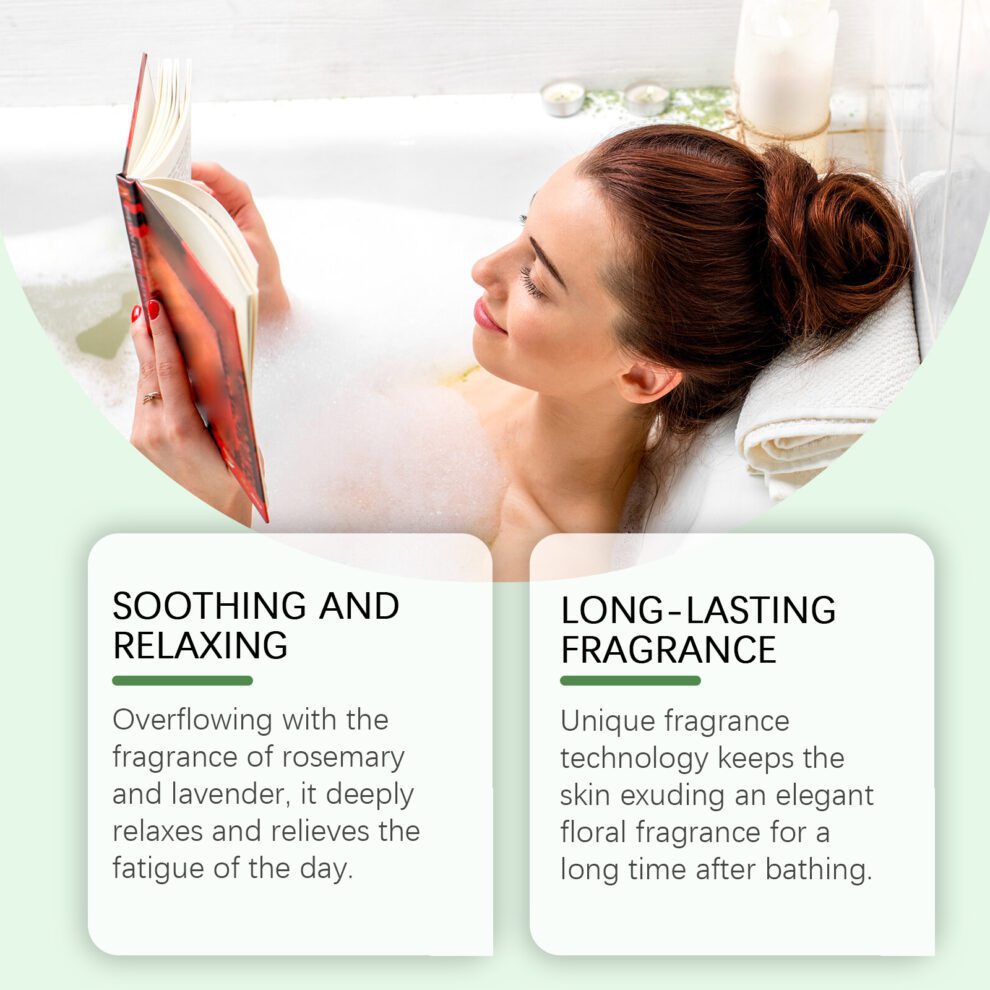 OceAura Natural Fragrant Shower Ball - Soothe & Delight Daily Bath - Image 3