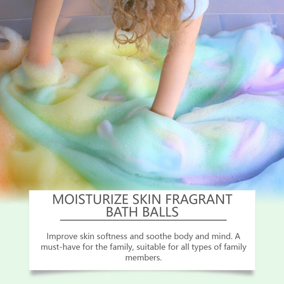OceAura Natural Fragrant Shower Ball - Soothe & Delight Daily Bath - Image 4