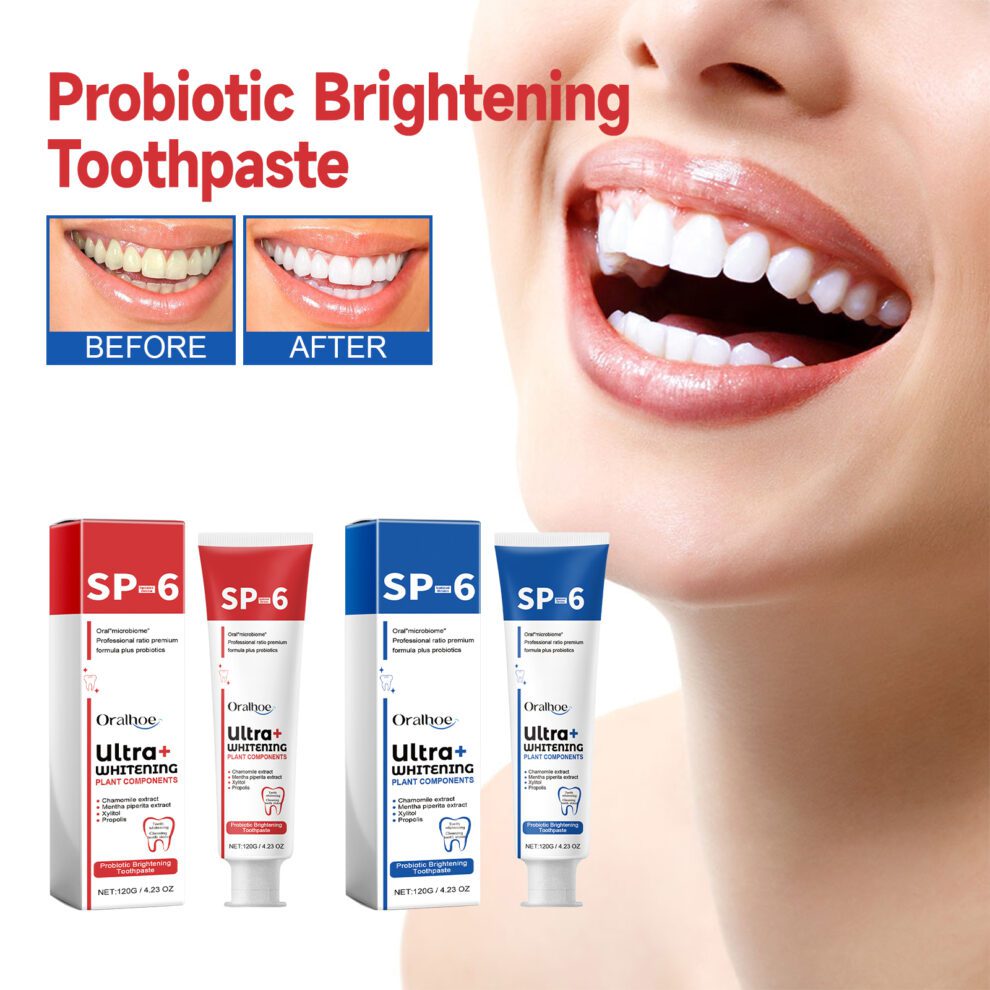 Oralhoe Probiotic Toothpaste: Daily Fresh Smile & Natural Shine - Image 3