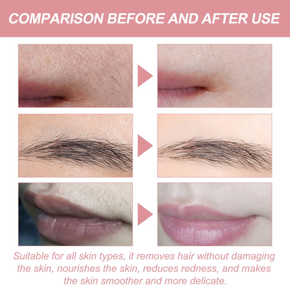 Ouhoe Peach Gentle Daily Care Hair Removal Cream for Smooth Skin - Image 4