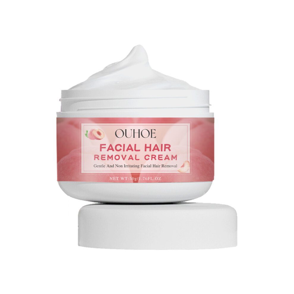Ouhoe Peach Gentle Daily Care Hair Removal Cream for Smooth Skin