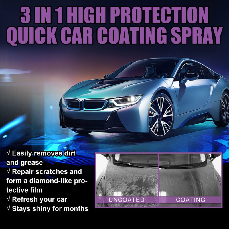 Rayhong 3-in-1 Car Shine Spray – Daily Care & Natural Glow - Image 4