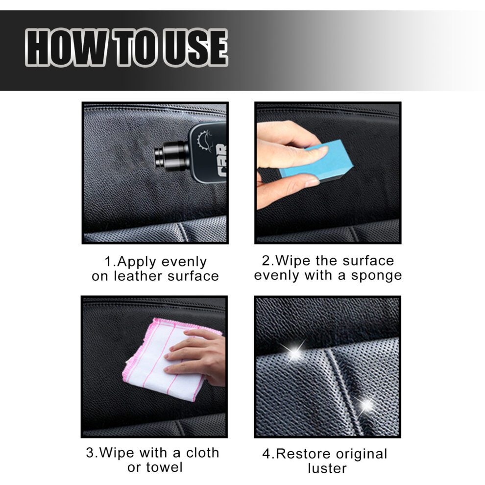 Rayhong Car Leather Daily Shine – Natural Formula for Lasting Luster - Image 5