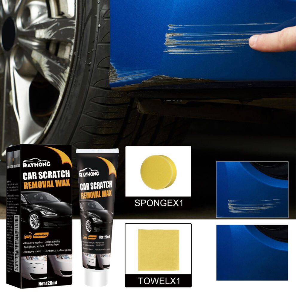 Rayhong Car Scratch Wax - Gentle Daily Care for Natural Shine - Image 3