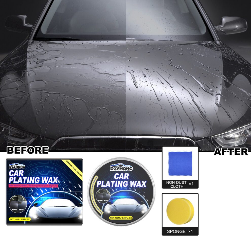 Rayhong Car Solid Wax: Daily Care Natural Shine for Glossy Cars - Image 2