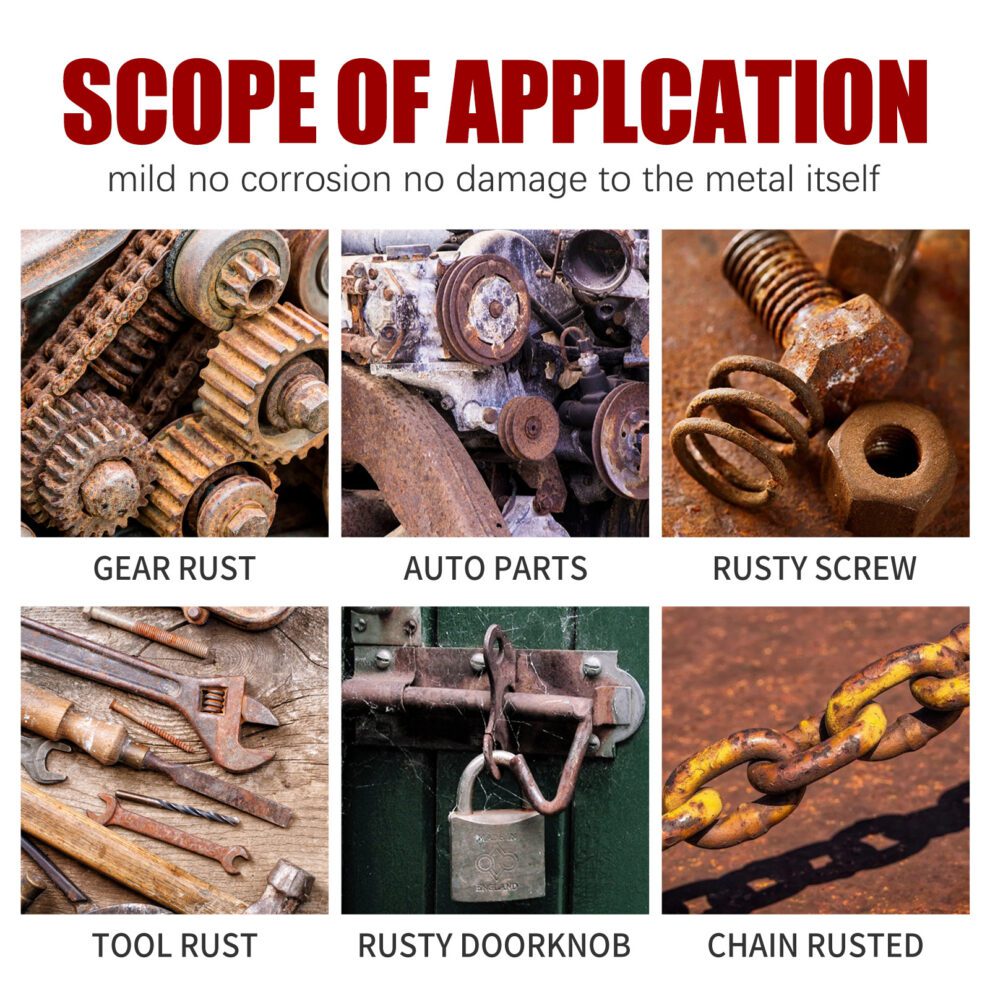 Rayhong Gentle Rust Converter - Natural Metal Care for Daily Protection - Image 3