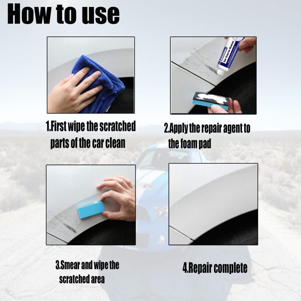 Rayhong Natural Car Scratch Care - Gentle Daily Polish for Shiny Cars - Image 5