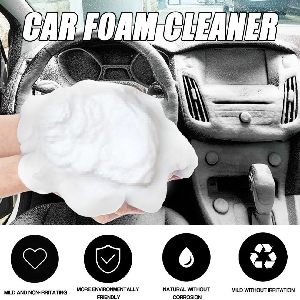 Rayhong Natural Foam Cleaner - Gentle Daily Care for Car Interiors - Image 4