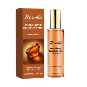 Roxelis Amber Lover Mist: Fresh Natural Daily Scent for Couples
