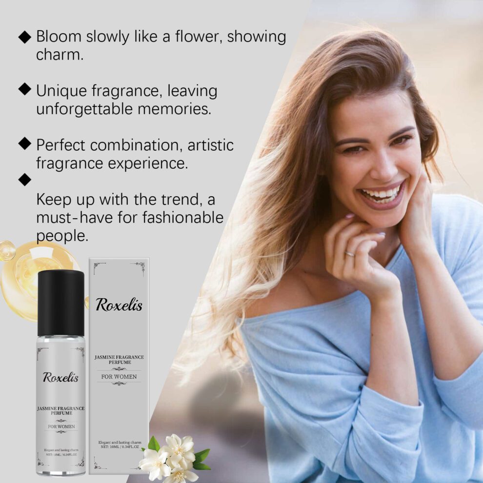 Roxelis Jasmine Perfume: Natural Fresh Scent for Sweet Daily Moments - Image 3