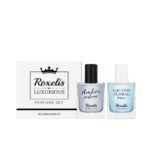 Roxelis Luxury Perfume Set: Warm Amber & Fresh Floral Gift