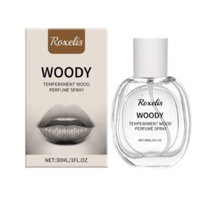 Roxelis Natural Wood Eau De Toilette - Fresh Daily Portable Fragrance