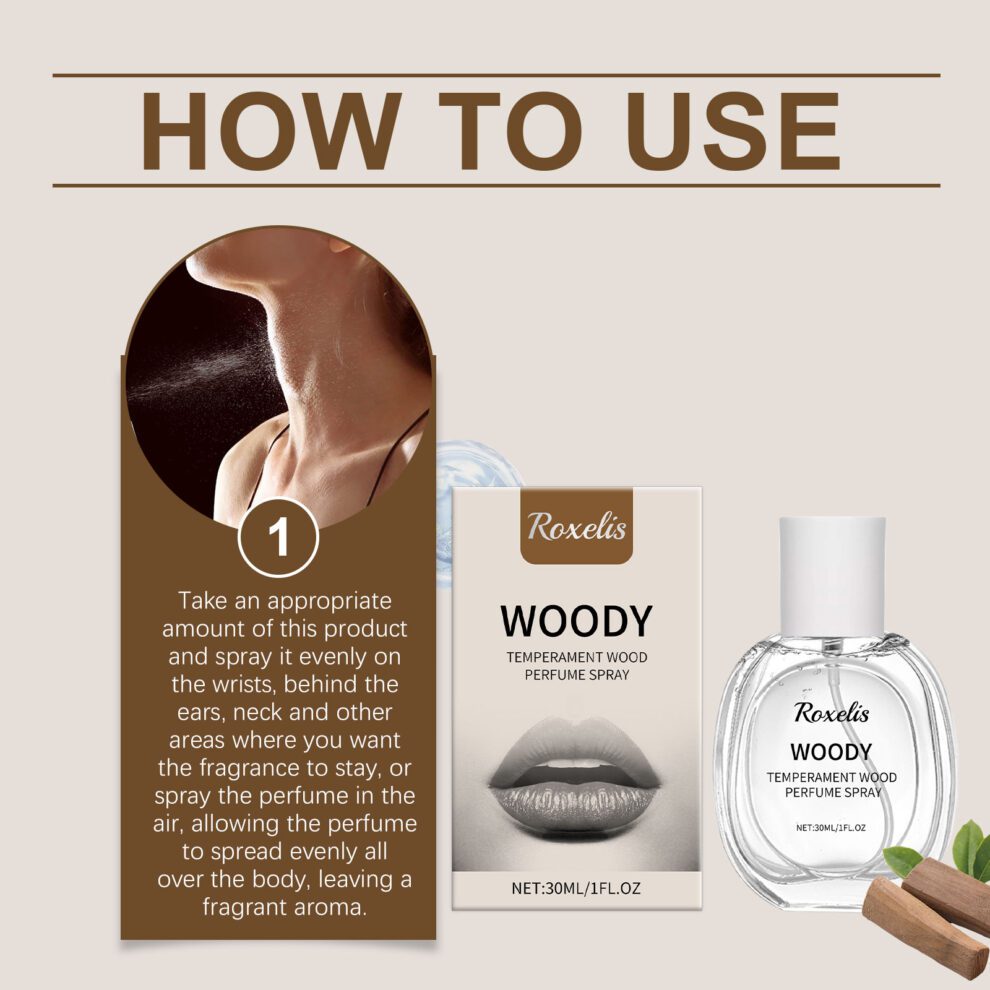 Roxelis Natural Wood Eau De Toilette - Fresh Daily Portable Fragrance - Image 6