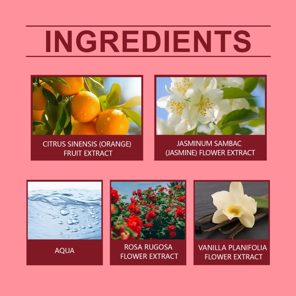 Roxelis Rouge Fresh Lily Almond Perfume - Daily Gentle Scent - Image 5