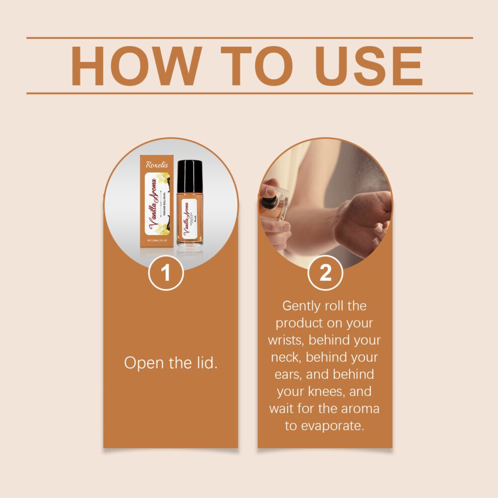 Roxelis Vanilla Orange Perfume: Daily Charm, Long-Lasting Portable - Image 6