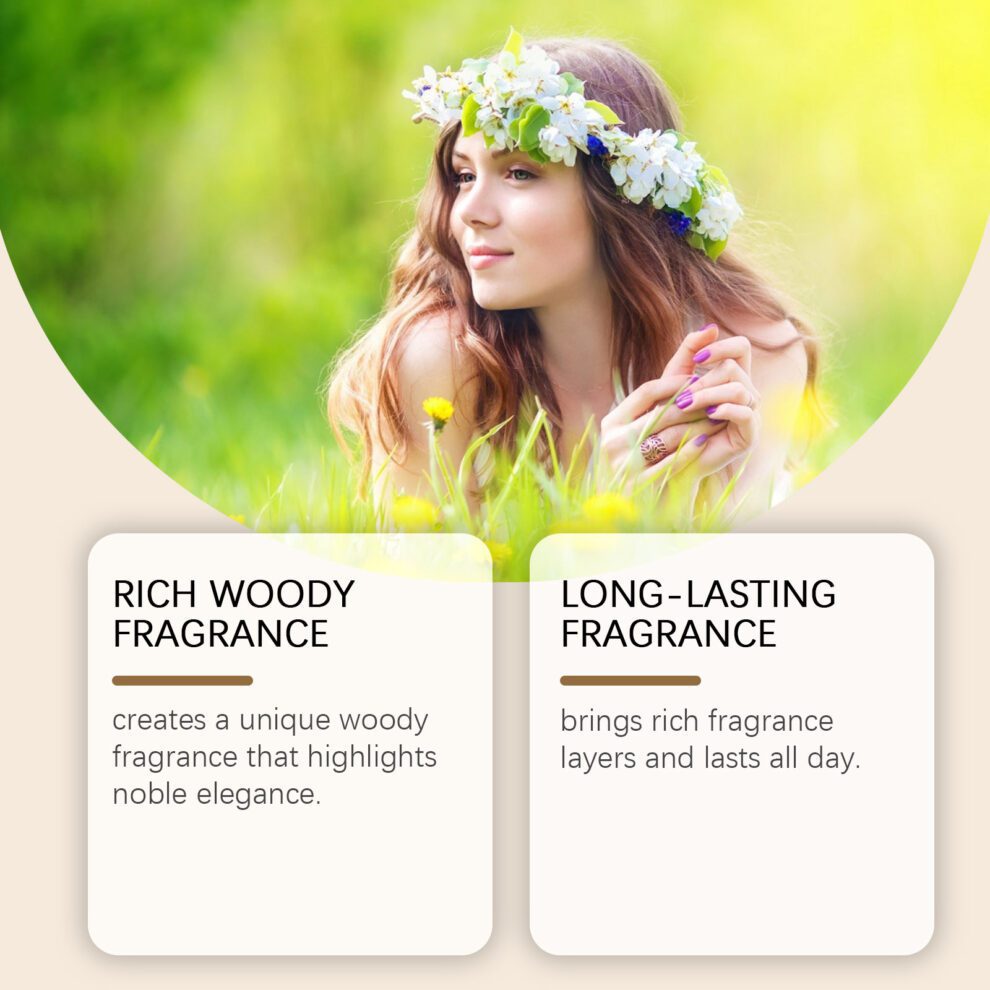 Roxelis Women's Woody Fresh Scent: Patchouli Daily Elegance Perfume - Image 3