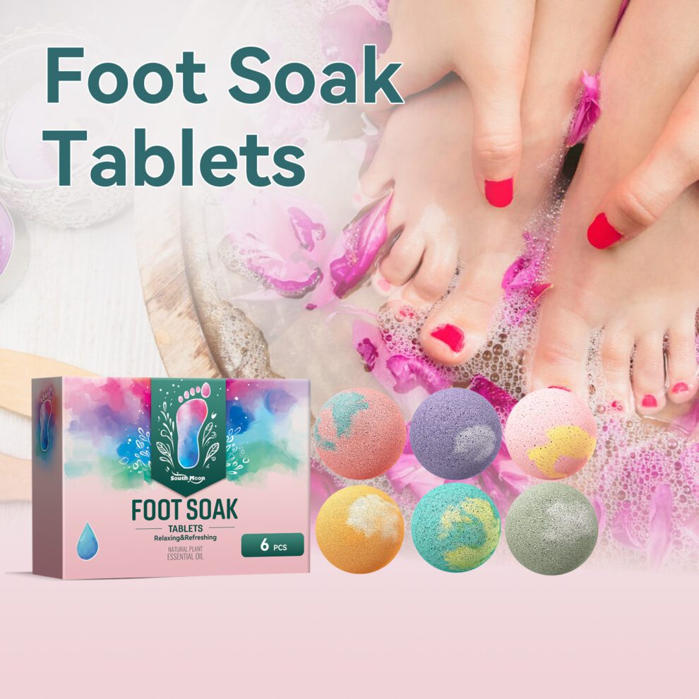 South Moon Aromatherapy Foot Bath Ball - Daily Natural Foot Care with Soothing Oils - Image 2