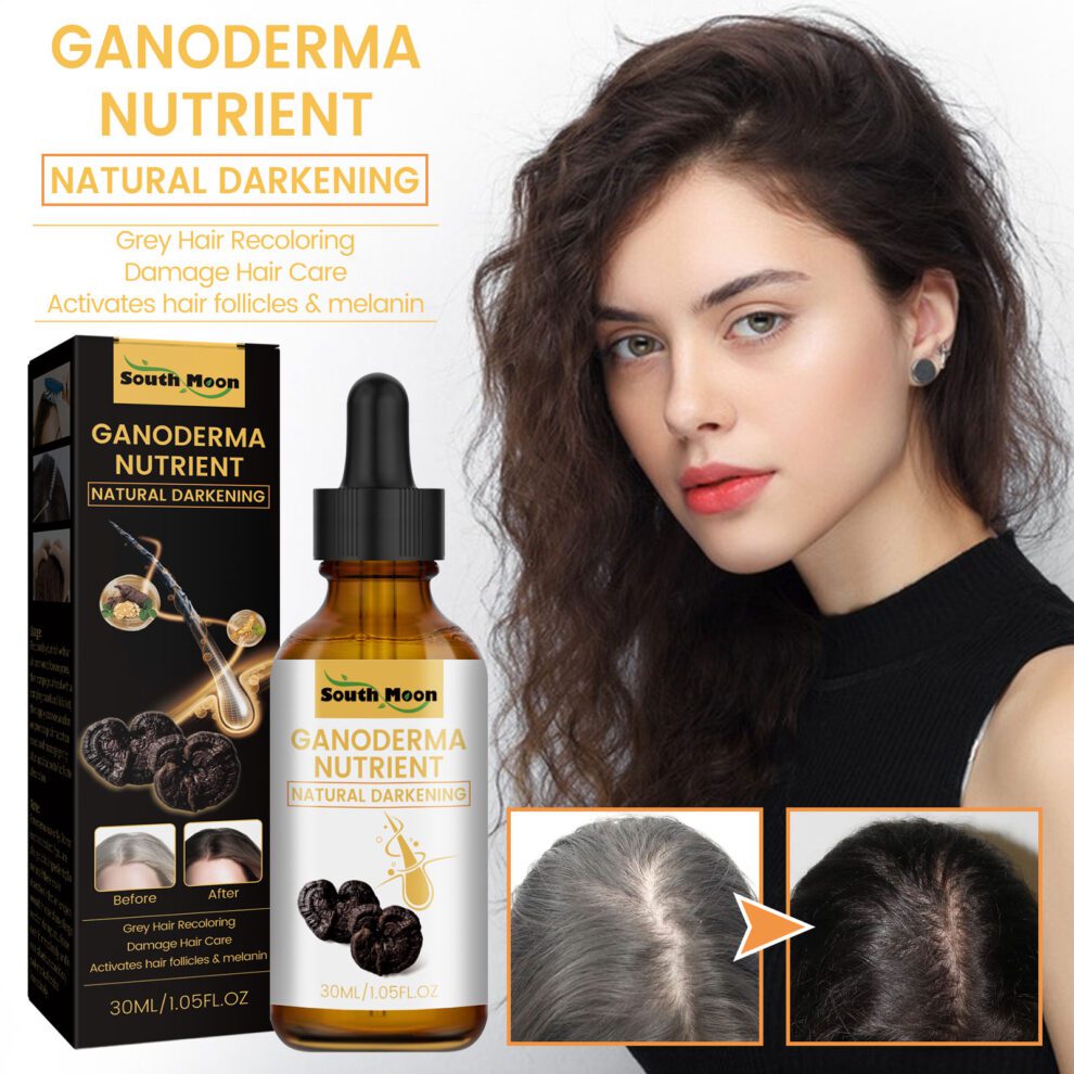 South Moon Black Ganoderma Hair Essence - Gentle Daily Nurture - Image 2