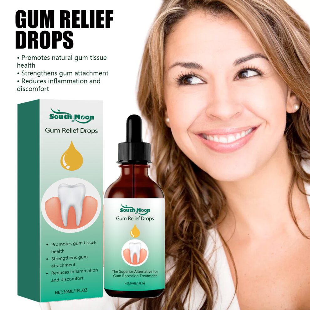 South Moon Gum Nurture Drops - Natural Daily Oral Care - Image 2