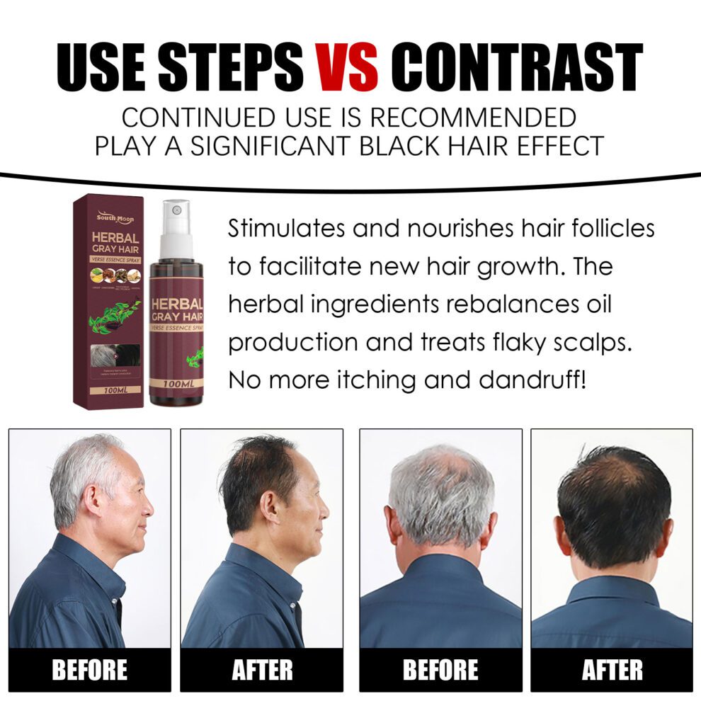 South Moon Herbal Black Hair Conditioner – Natural Daily Care for Shiny Locks - Image 4
