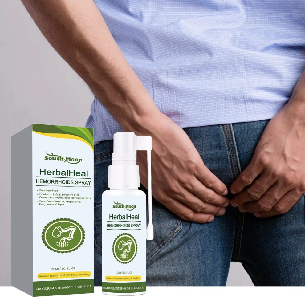 South Moon Herbal Perianal Spray: Gentle Daily Care for Soothing Comfort - Image 2
