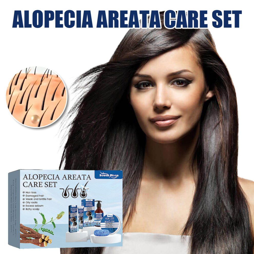 South Moon Natural Hair Care Set: Daily Nourish Frizzy Hair Gift - Image 2