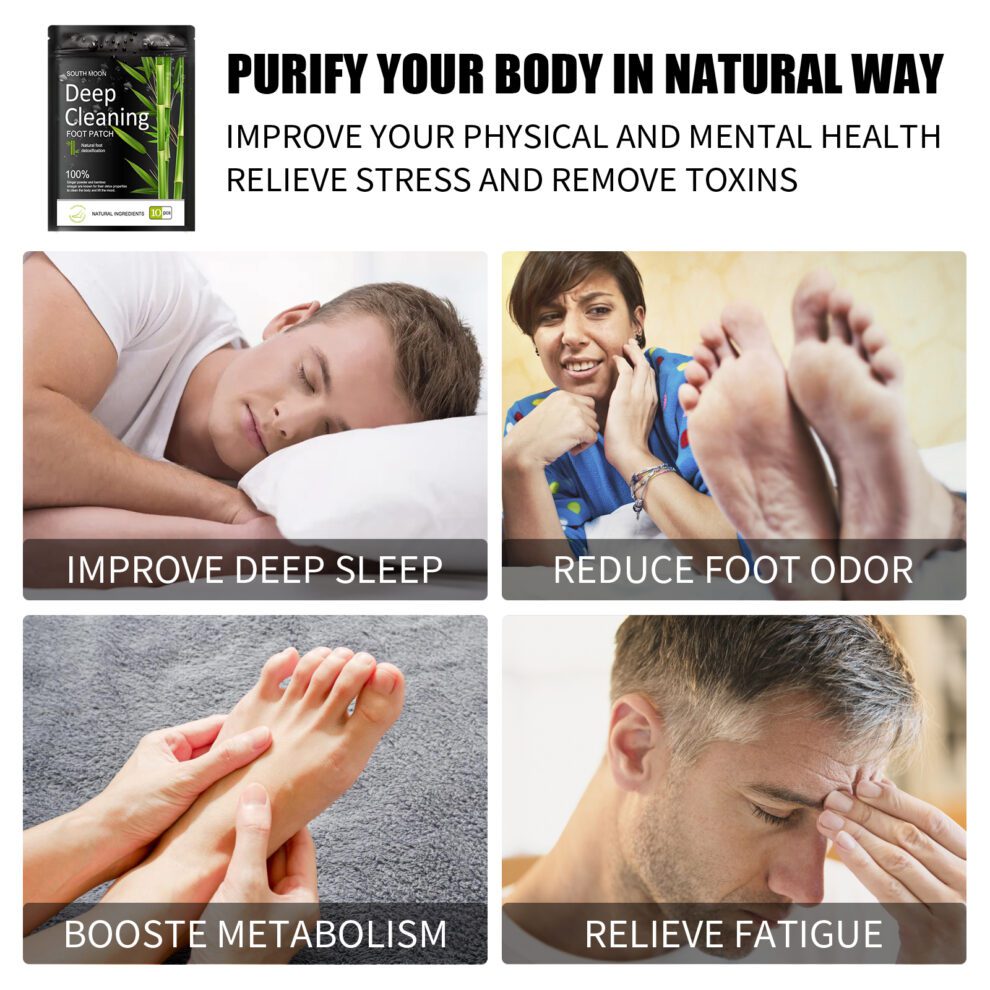 South Moon Natural Herbal Foot Patches - Daily Soothe & Refresh - Image 3