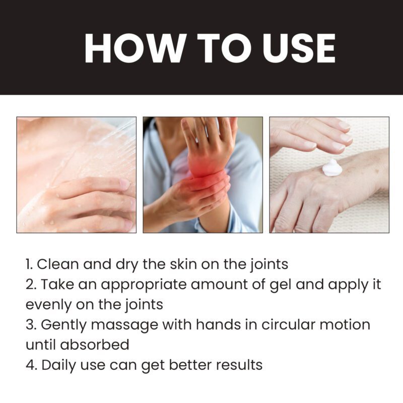 South Moon Natural Joint Care Gel - Gentle Daily Soothing Massage - Image 6
