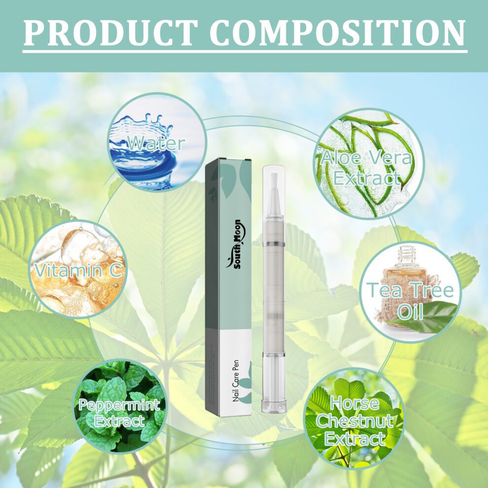 South Moon Natural Nail Pen - Gentle Daily Nail Nourishment - Image 5